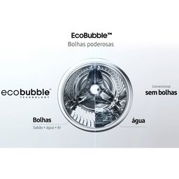 Lava e Seca Samsung Ecobubble 11 Kg Smart Check Wd11a - 7