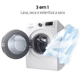Lava e Seca Samsung Ecobubble 11 Kg Smart Check Wd11a - 5