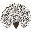 Ver imagem 6 de Arabesco De Ferro Grande Decorativo Varanda E Sala Jantar Libertas Rosas Artesanato Árvore Simples c