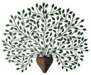 Ver imagem 1 de Arabesco De Ferro Grande Decorativo Varanda E Sala Jantar Libertas Rosas Artesanato Árvore Simples c
