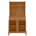 Ver mais imagens de Aparador Buffet Balcão Cozinha Cantinho do Café para Sala de Estar e Jantar com 2 Portas e 2 Gavetas