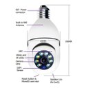 Ver mais imagens de Câmera Ip Segurança Lampada Wifi Smart Camera Jortan Jt-8177
