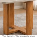 Ver imagem 3 de Base para Mesa Rubi Menor 60x45 para Tampo de 90/100/120 cm Cinamomo Minas Decor