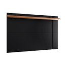 Ver imagem 1 de Painel para Tv até 70 Pol Extensivo com Prateleira 160/180x108cm Leme Preto Noce