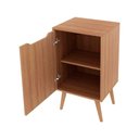 Ver imagem 5 de Bancada de Banheiro C/ Pés Bn3641 S/ Cuba C/ 1 Porta 45cm Branco - Tecno Mobili