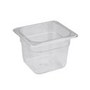 Ver imagem 3 de CONJ 12 CUBAS Gastronômicas Em POLICARBONATO GN 1/6X100 mm 1,5 Litros + 12 TAMPAS 1/6 Em POLI COM FL