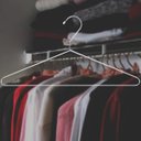 Ver imagem 2 de 1 cabide de roupa cromado Cabides para Guarda-Roupas e Closets