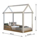 Ver imagem 3 de Quarto de Bebê com Guarda-Roupa e Cama Montessoriana Analu Carolina Móveis