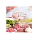 Ver imagem 2 de Mini Triturador Manual 900ml com 5 Lâminas - Prático e Compacto