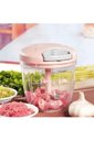 Ver imagem 2 de Mini Triturador Manual 900ml com 5 Lâminas - Prático e Compacto