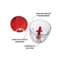Ver imagem 6 de Mini Triturador Manual 900ml com 5 Lâminas - Prático e Compacto