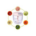 Ver imagem 1 de Mini Triturador Manual 900ml com 5 Lâminas - Prático e Compacto