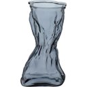 Ver imagem 1 de Vaso Decorativo de Vidro Fumê 21x9x13cm Enfeite Sala Mesa Estante Aparador