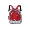 Mochila Bolsa Santino PET JOY Com Visor Poliéster Cachorro gato Original Viagem SAT3U Vermelho - 7