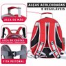 Mochila Bolsa Santino PET JOY Com Visor Poliéster Cachorro gato Original Viagem SAT3U Vermelho - 6