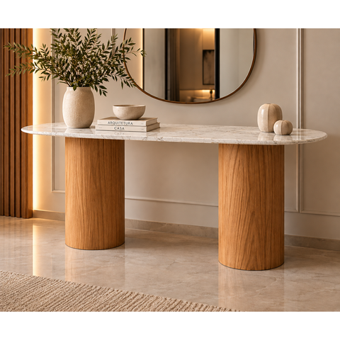 Mesa Aparador Bellagio Duo - 180x45cm - Espirito Santo