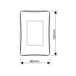 Sensor de Presença Fame Habitat Black Bivolt Preto - 2