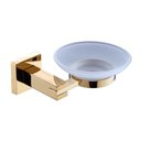 Ver imagem 3 de Kit Acessórios de Banheiro Lavabo 6 Peças Dourado Luxo Ikab02