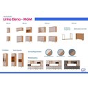 Ver imagem 7 de Cozinha Completa 9 Peças Elena CZ547 Cinamomo/Off White MGM