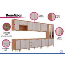 Ver imagem 5 de Cozinha Completa 9 Peças Elena CZ547 Cinamomo/Off White MGM