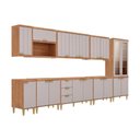 Ver imagem 2 de Cozinha Completa 9 Peças Elena CZ547 Cinamomo/Off White MGM