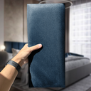 Ver imagem 3 de Cabeceiras em L de Cama Solteiro Estofada Modulada 3,00mx45cm