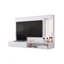 Ver mais imagens de Conjunto Quarto Solteiro Guarda-Roupa Camarim e Painel TV 43 Polegadas Single Espresso Móveis