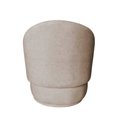 Ver imagem 3 de Kit 2 Poltronas Decorativa Beatriz Orgânica Suede Bege