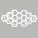 Ver imagem 1 de Garrafeiro Colmeia Branco Tx 14 Garrafas