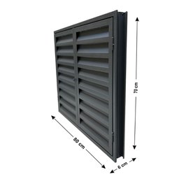 Portinhola Porta Alçapão Porta Gás 80x70 Req 6 Prime - 3