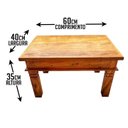 Ver imagem 2 de Mesa de Centro Mineira De Demolição Para Decoração de Salas Libertas Rosas Artesanato