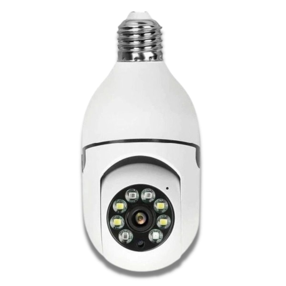 Câmera Lâmpada Segurança Com Visão Nortuna Uso Interno / Externo Wifi - 2