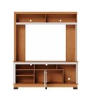 Ver imagem 3 de Estante Home Theater Belaya Freijó Off White Matte com Mesa de Centro Jeri Off White Freijó e