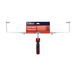 Kit Pintura Pro Duplo 46cm Caçamba Garfo 2 Rolos Lã Extensor - 5