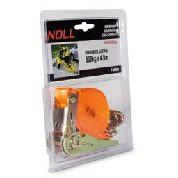 Cinta para Amarração com Catraca - Cap. 800kg, Comp. 4,5m - Noll - 5