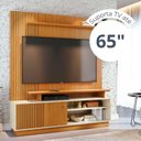 Ver imagem 3 de Rack Painel de Tv Frisado com Prateleira Ares 160cm Eras 654 Madetec