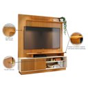 Ver imagem 5 de Rack Painel de Tv Frisado com Prateleira Ares 160cm Eras 654 Madetec