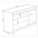 Ver imagem 4 de Buffet para Sala de Jantar 3 Portas Bart