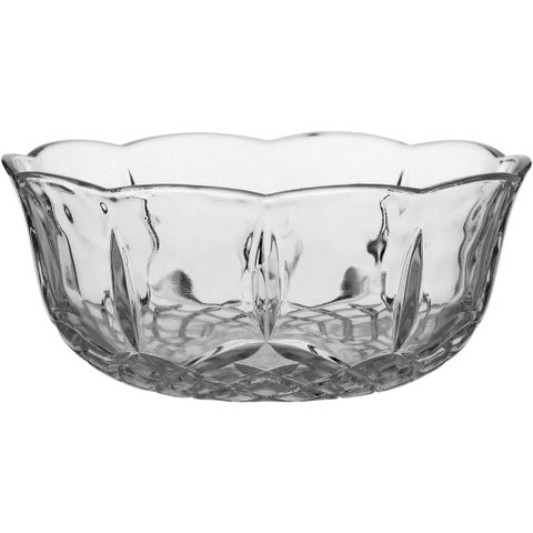 SALADEIRA 6x13x13cm 450ml VIDRO TRANSPARENTE 6PÇ