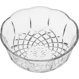 SALADEIRA 6x13x13cm 450ml VIDRO TRANSPARENTE 6PÇ - 3