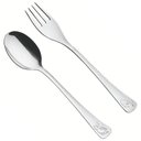 Ver imagem 1 de Jogo de Talheres Infantil 2 Peças Aço Inox Tramontina Baby F