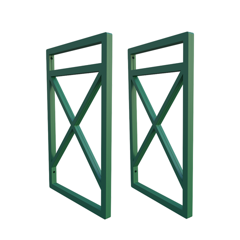 Suporte Nicho Prateleira Estilo Industrial Parede:Verde