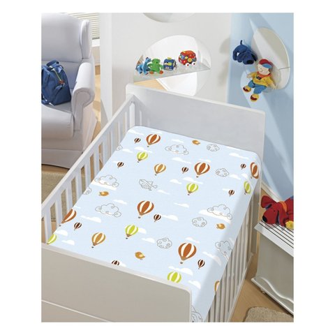 Cobertor Manta Bebê Menino Dyuri Não Alérgico Azul Jolitex