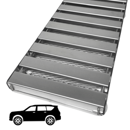 Ralo Linear 15x50 Inox 304 Reforçado Tela Garagem Veículos Passeio - 2