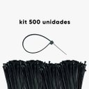 Ver imagem 2 de Kit 500 Abraçadeira Nylon Preta Stein 150 X 3,6mm