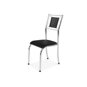 Ver imagem 4 de Kit 6 Cadeira Jantar Moderna Cromada Aço Junco Cozinha Sala