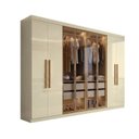 Ver imagem 6 de Guarda-Roupa Casal 8 Portas com 4 Portas Reflecta com LED Paris