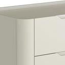 Ver imagem 6 de Cômoda para Quarto Closet Orgânica 3 Gavetas Pés Industrial Preto Bliss I03 Luna - Lyam Decor