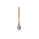 Ver imagem 1 de Jogo 2 Colheres Silicone Cabo Bambu 21 Cm Mimo