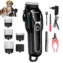 Ver imagem 2 de Kit Maquina Profissional de Tosa Cachorro Kemei 1991 Full